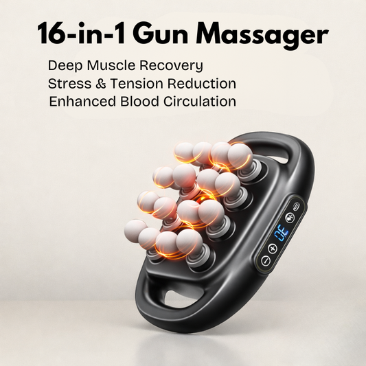 16-in-1 Head Gun Massager